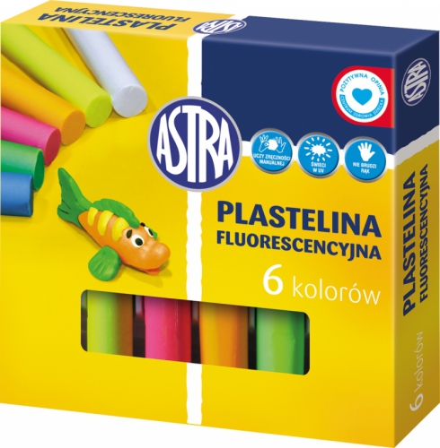 Plastelina Astra mix '6